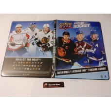 BINDER ONLY! 2021-22 Upper Deck Series 1 One Binder 14x 9page sheets inside